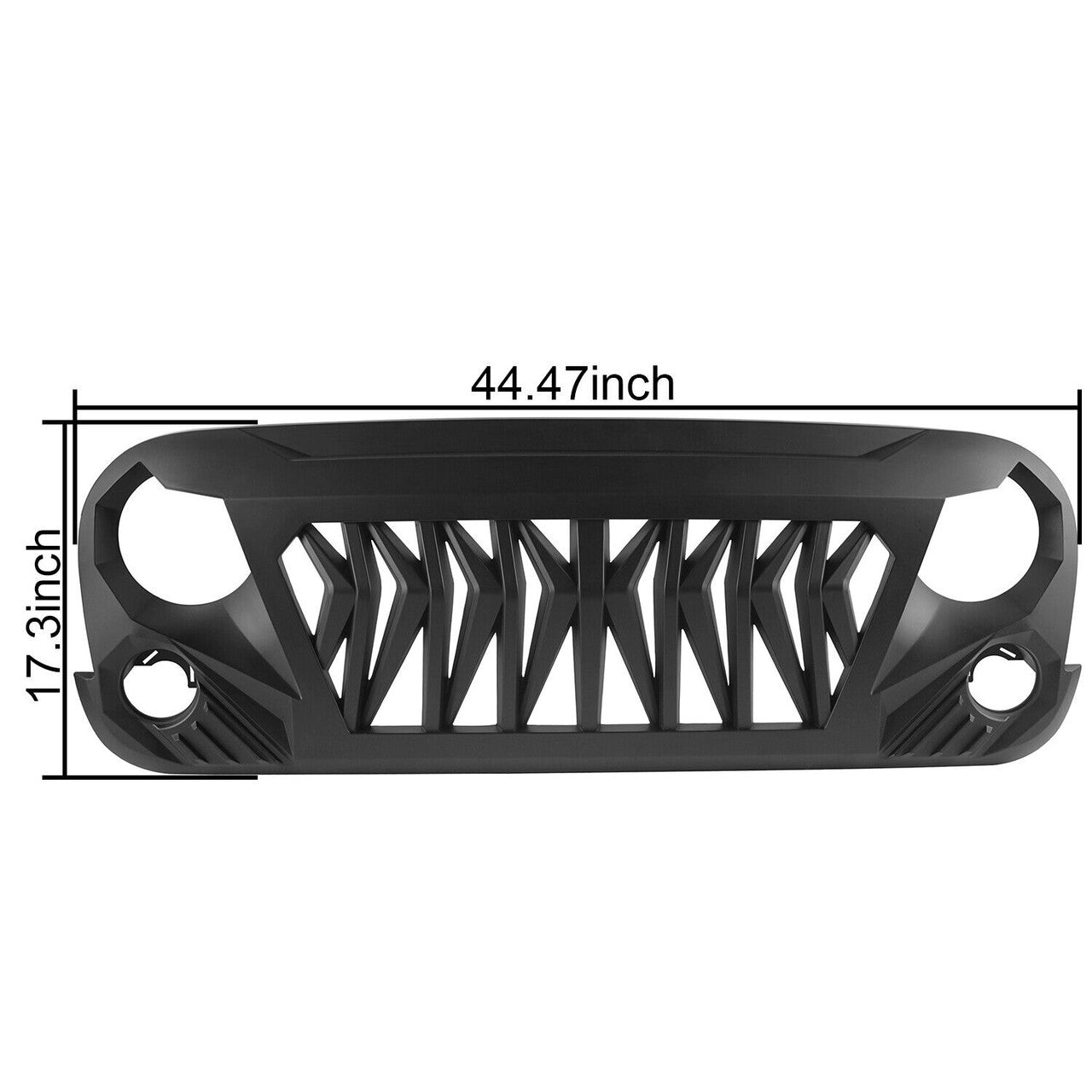 Warrior Xtreme Grille Version 2 for Jeep Wrangler JK JKU 2007-2018 Grille