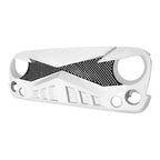 White Trooper Grille for 2007 - 2018 Jeep Wrangler JK JKU - GENSSI Grille