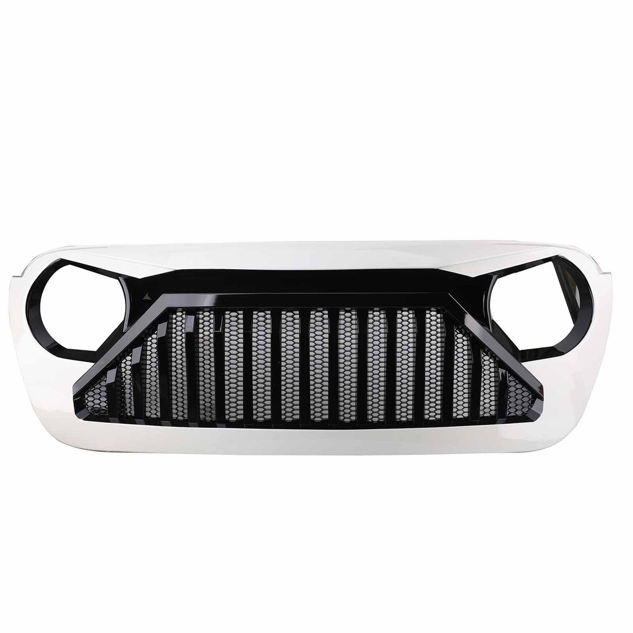 White Vader Grille for Jeep Wrangler JL JT 2018-2021 Grille