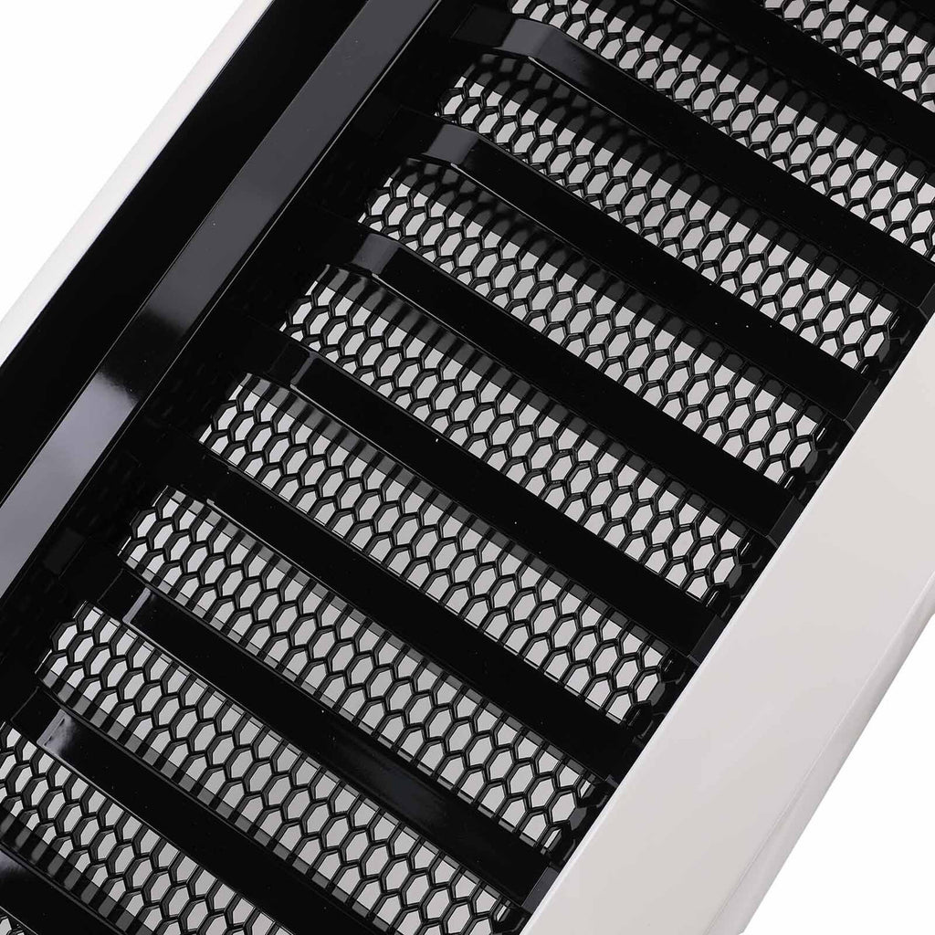 White Vader Grille for Jeep Wrangler JL JT 2018-2021 Grille
