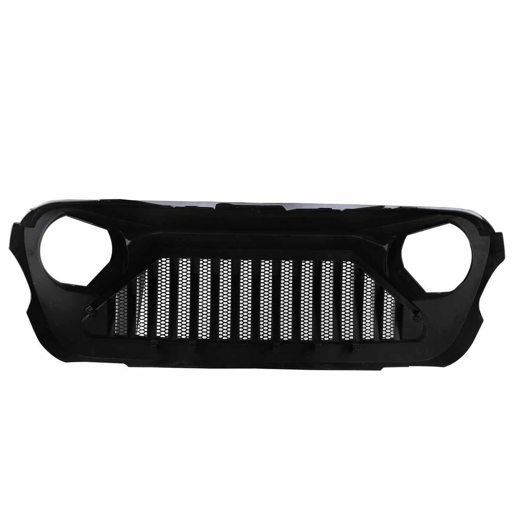 White Vader Grille for Jeep Wrangler JL JT 2018-2021 Grille