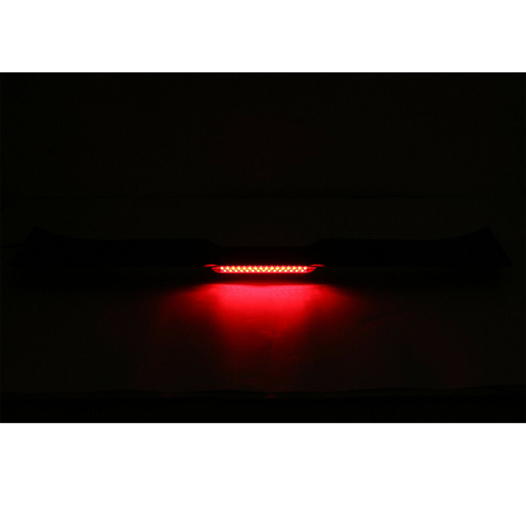 Rear Roof Top Full Wing LED Light Spoiler Trim for Jeep Wrangler JK 2007-2018 Exterior Part