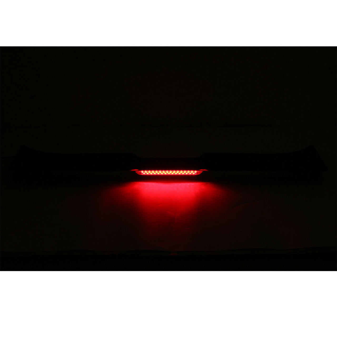 Rear Roof Top Full Wing LED Light Spoiler Trim for Jeep Wrangler JK 2007-2018 Exterior Part