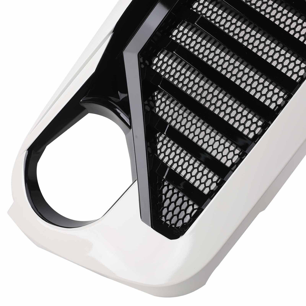 White Vader Grille for Jeep Wrangler JL JT 2018-2021 Grille