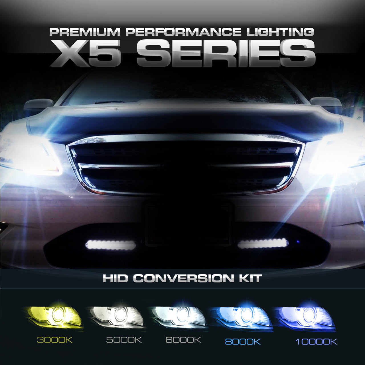 HID Kit Conversion X5 Slim Performance Xenon 35W Lighting