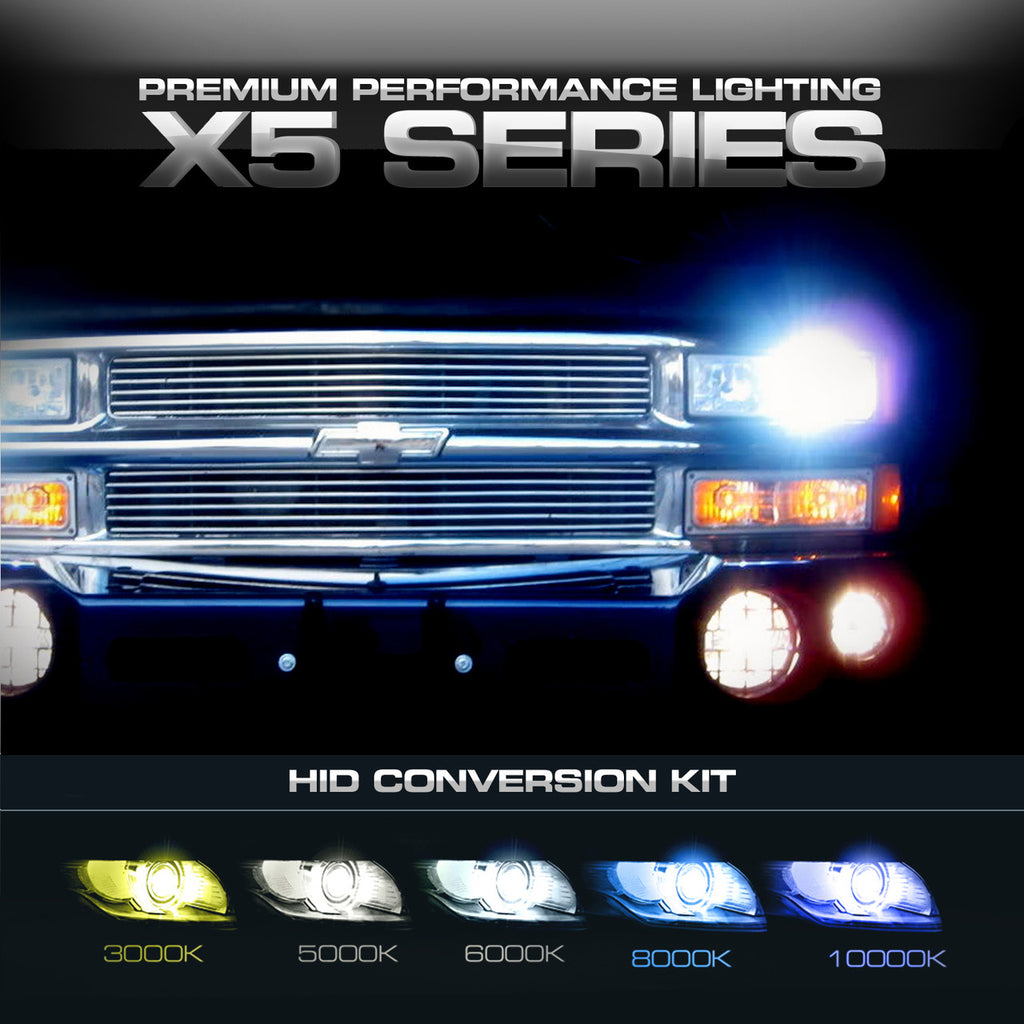 HID Kit Conversion X5 Slim Performance Xenon 35W Lighting