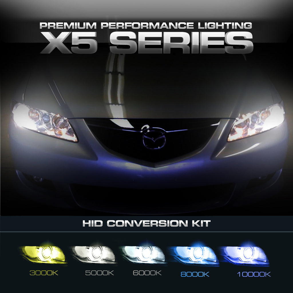 HID Kit Conversion X5 Slim Performance Xenon 35W Lighting
