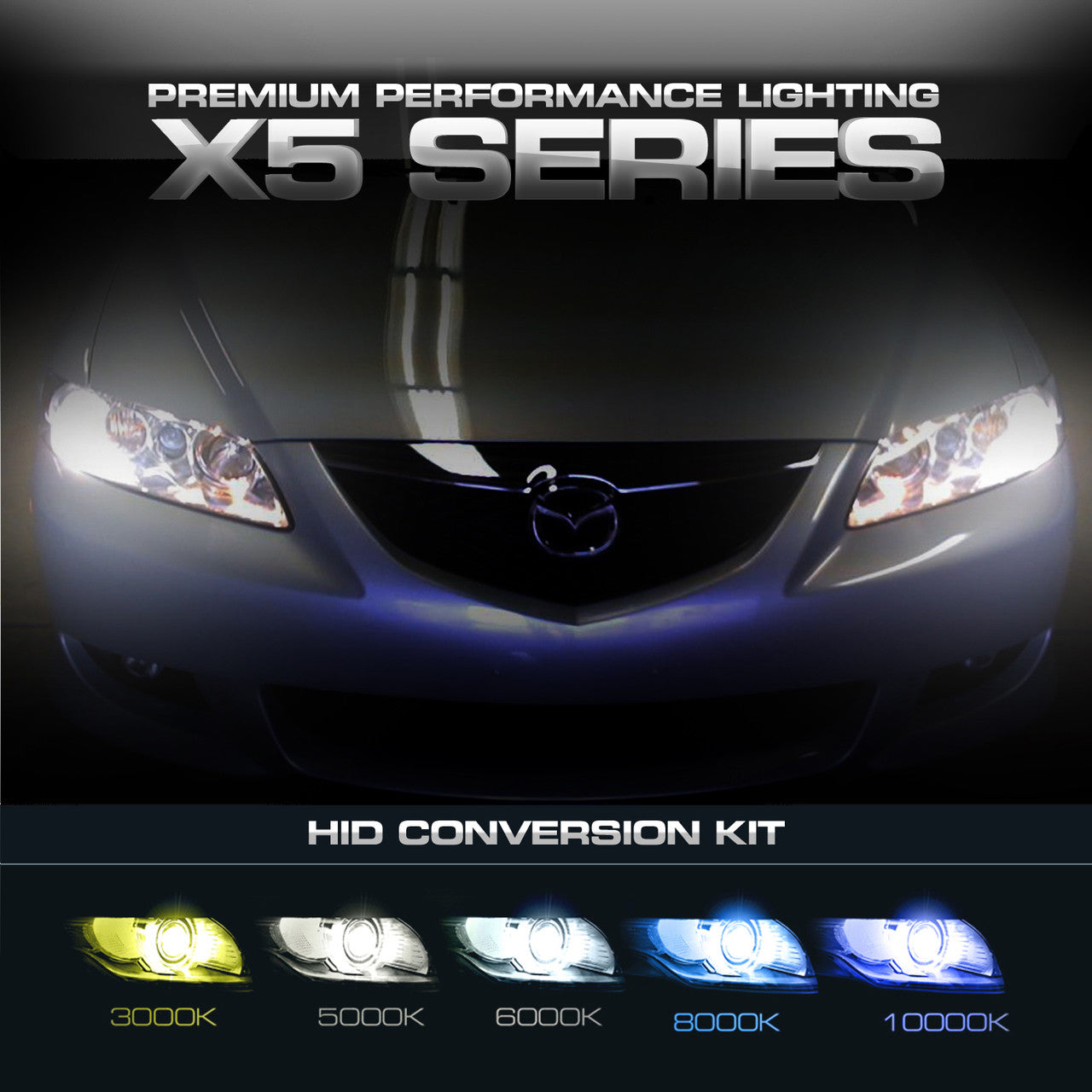 HID Kit Conversion X5 Slim Performance Xenon 35W Lighting