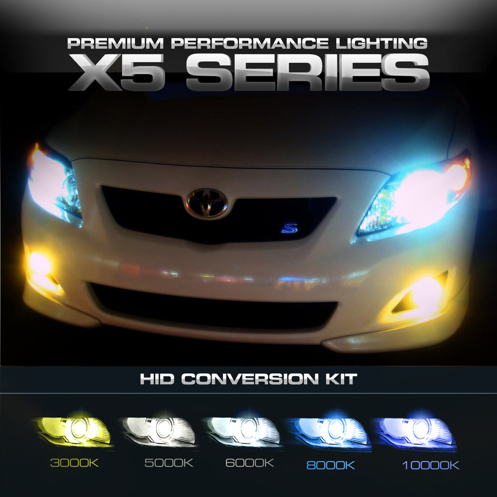 HID Kit Conversion X5 Slim Performance Xenon 35W Lighting