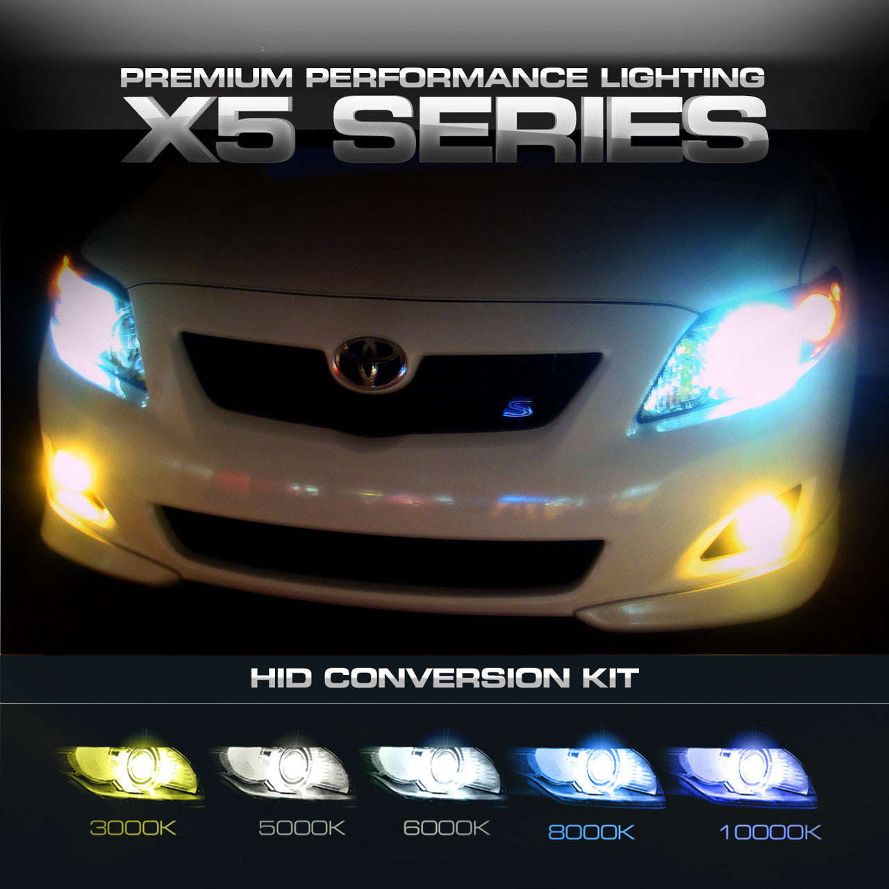 HID Kit Conversion X5 Slim Performance Xenon 35W Lighting