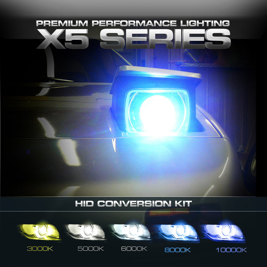 HID Kit Conversion X5 Slim Performance Xenon 35W Lighting