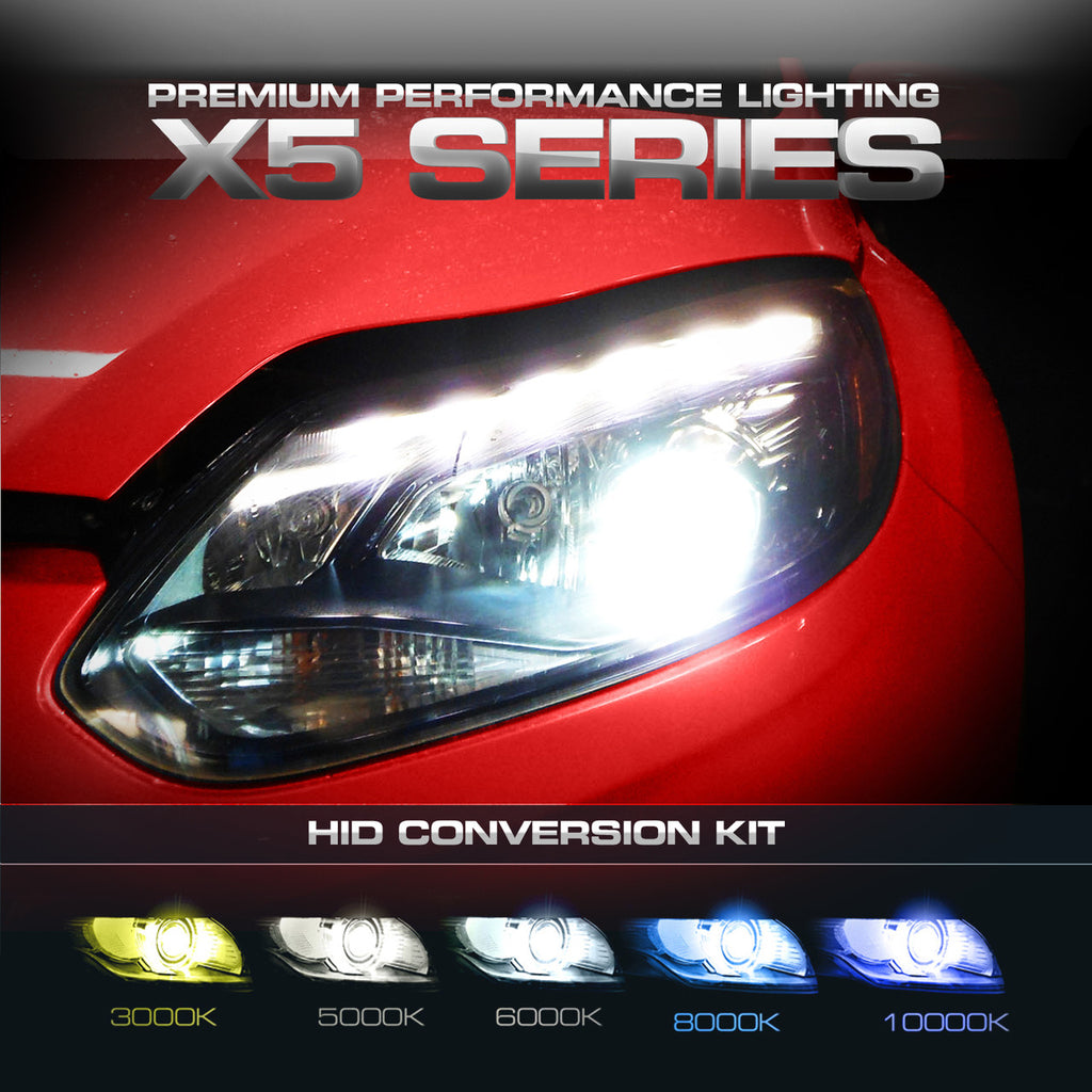 HID Kit Conversion X5 Slim Performance Xenon 35W Lighting