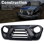 Matte Black Element Grille with LED DRL Turn Signal Lights For 2018 - 2023 Jeep Wrangler JL JT JLU - GENSSI Grille