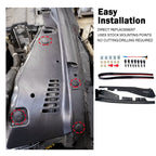 Matte Black Element Grille with LED DRL Turn Signal Lights For 2018 - 2023 Jeep Wrangler JL JT JLU - GENSSI Grille