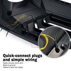 Matte Black Element Grille with LED DRL Turn Signal Lights For 2018 - 2023 Jeep Wrangler JL JT JLU - GENSSI Grille