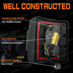 LED Crossover Rear Tail Lights Brake Turn Signals for 2007 - 2018 Jeep Wrangler JK JKU - GENSSI Lighting