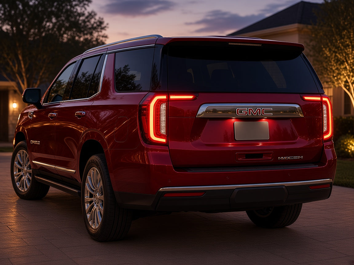 GMC Yukon & Yukon XL (2021-2024) with LED outer tail lights installed